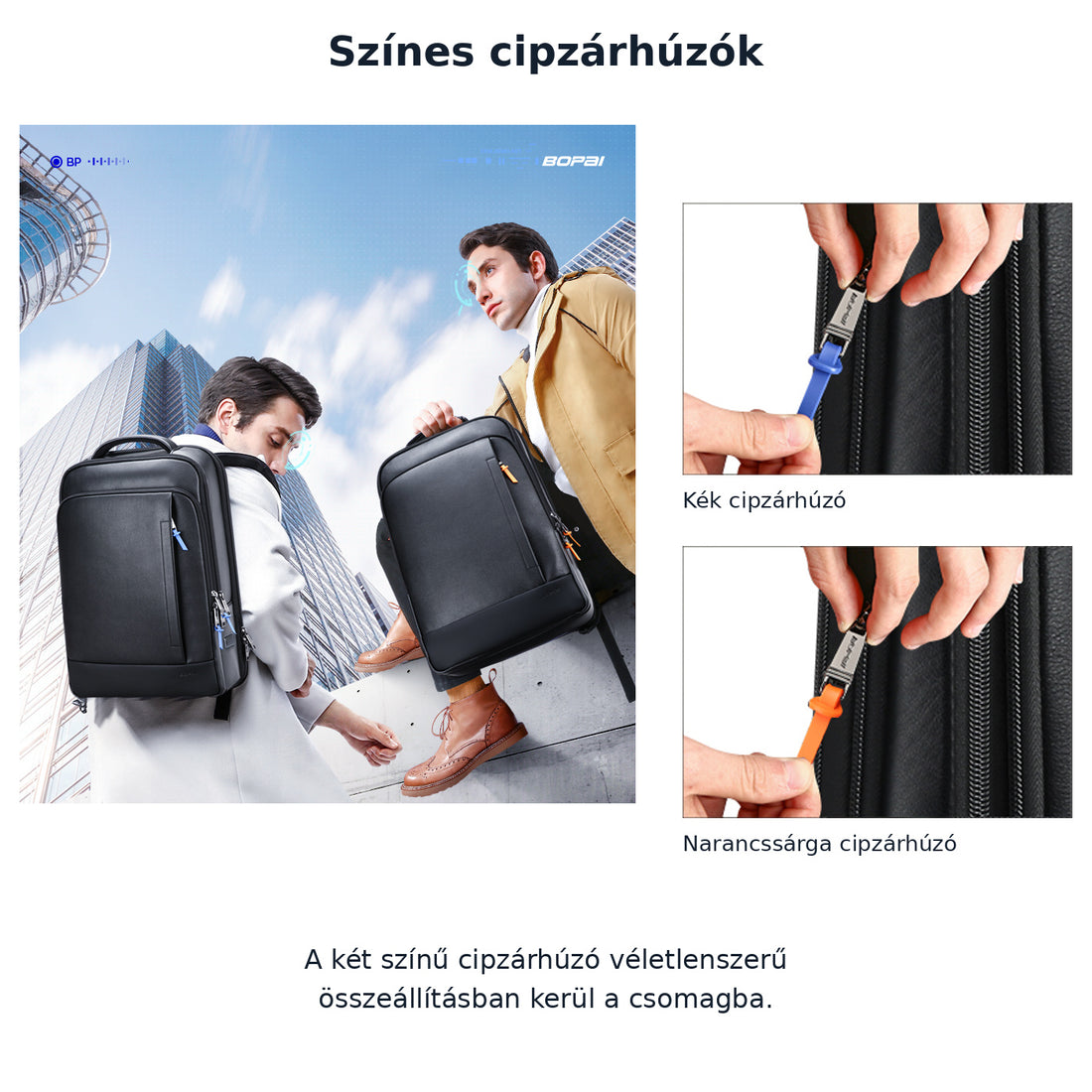 Bopai Aero bővíthető hátizsák 01