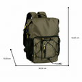 Camel Active Shores rolltop hátizsák, L, khaki, 5