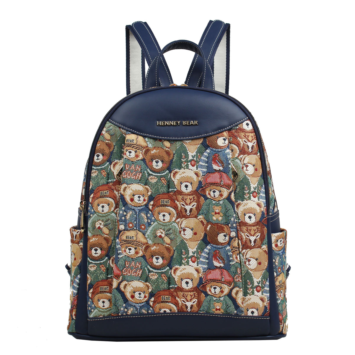 Henney Bear Explorer hátizsák, GREEN BEAR, 1