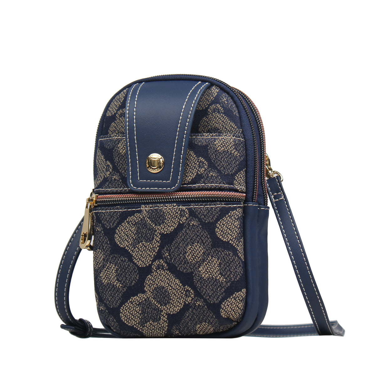 Henney Bear Goldie oldaltáska, SHADOW BEAR BLUE, 1