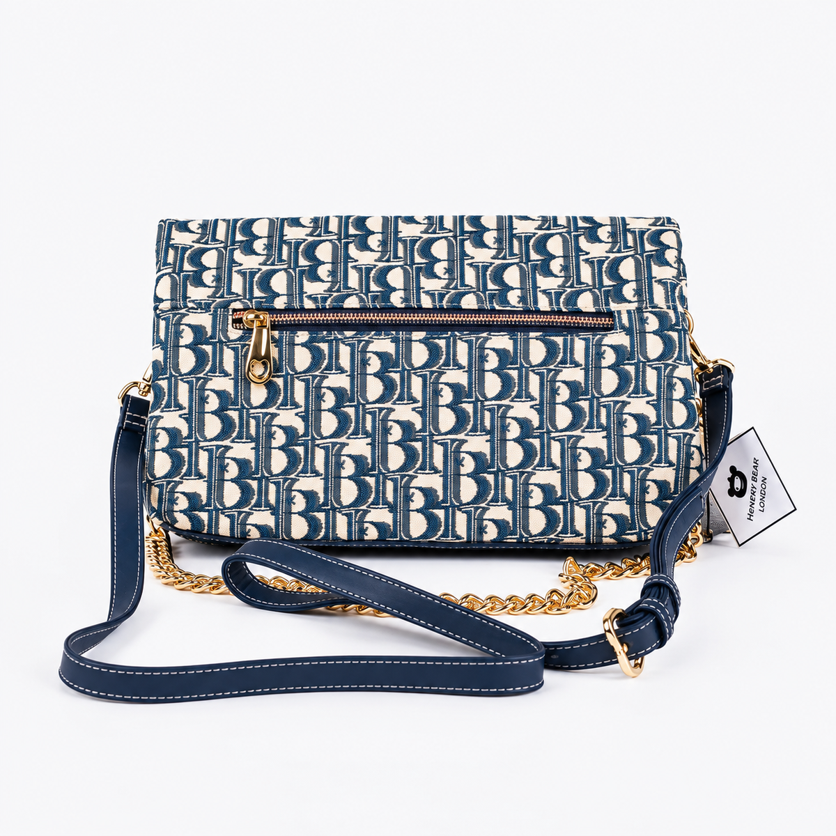 Henney Bear Grace válltáska, HB BLUE, 3