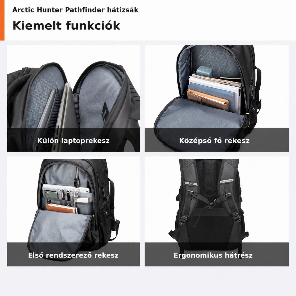 Arctic Hunter Pathfinder hátizsák reszletek 1
