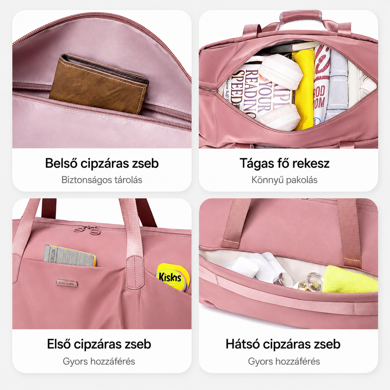 Chantria Solene sporttáska reszeltek 3