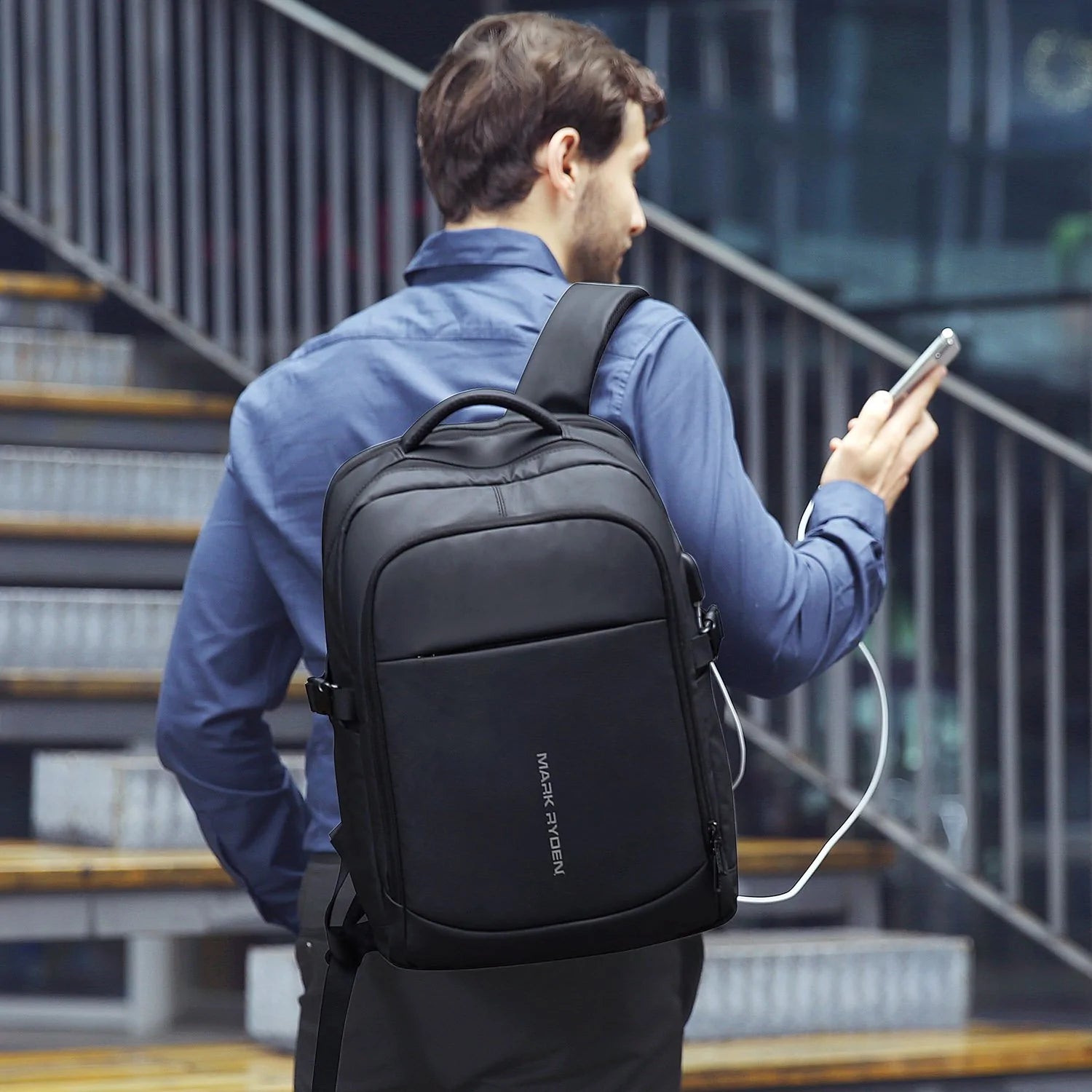 Mark Ryden Journey laptop hátizsák USB töltővel